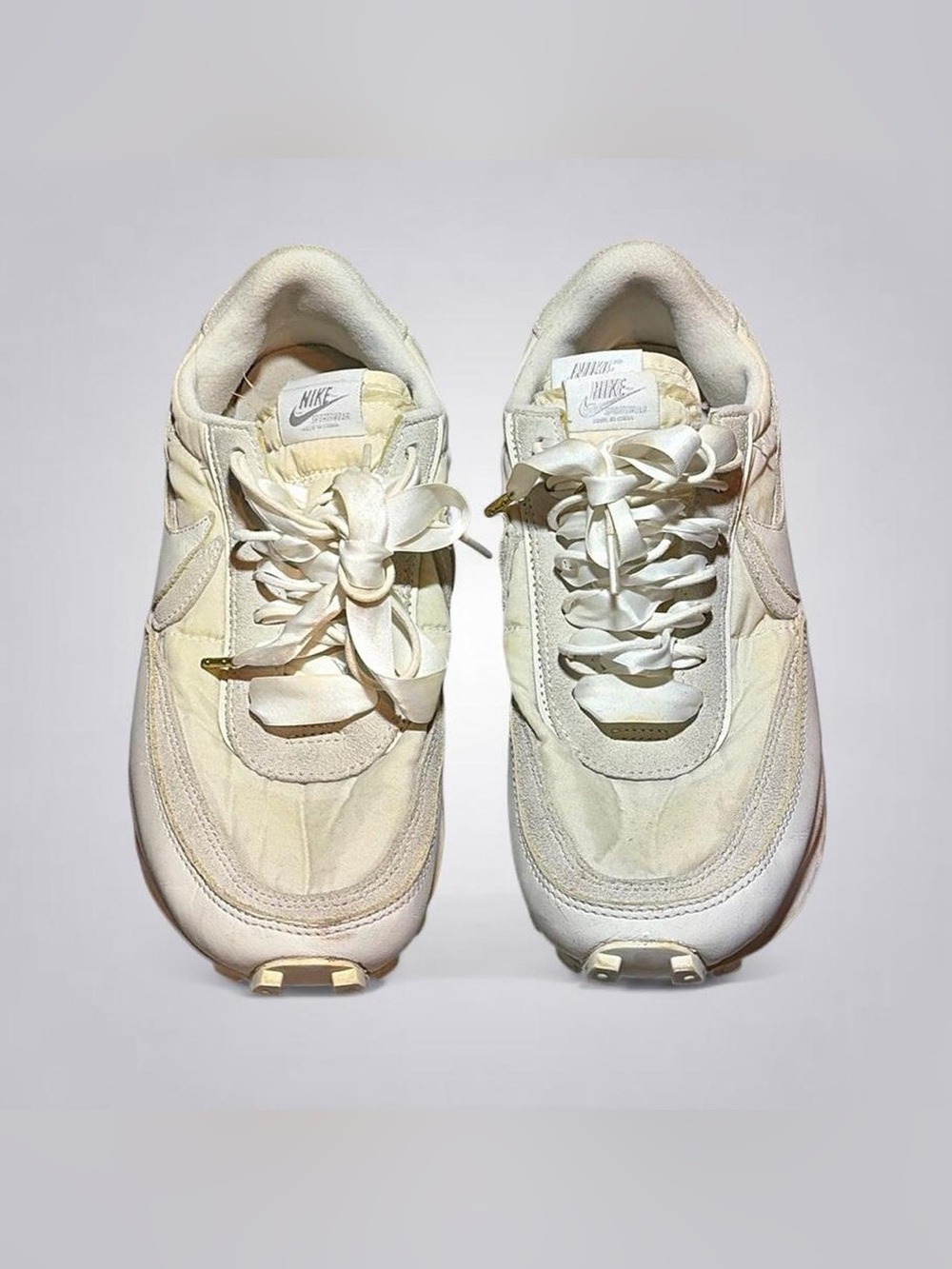 Nike Sacai Waffle white trainers
